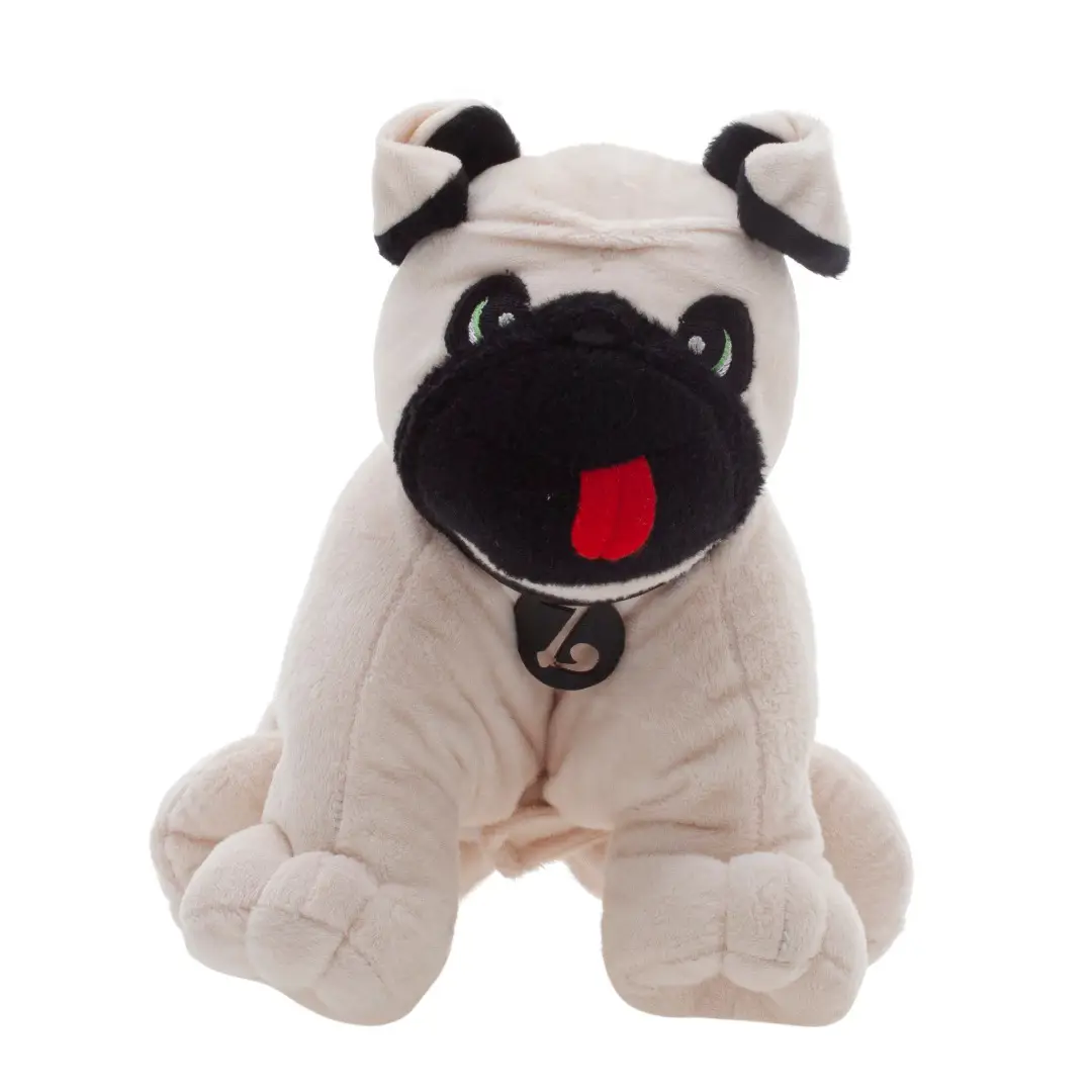 PUPPET PUG ZE ZIP TOYS BEGE